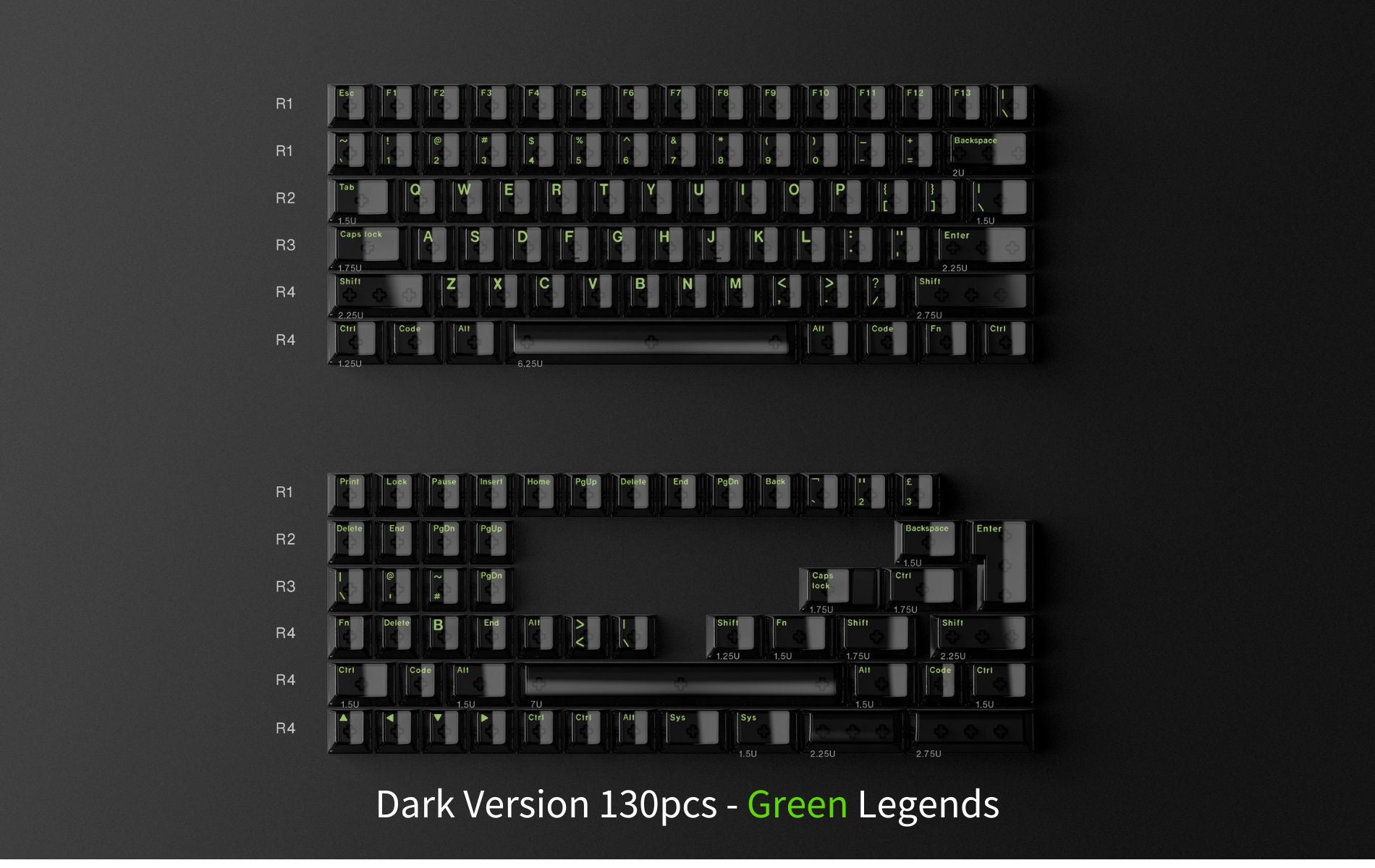 Angry Miao Glacier Keycap Set - Angry Miao