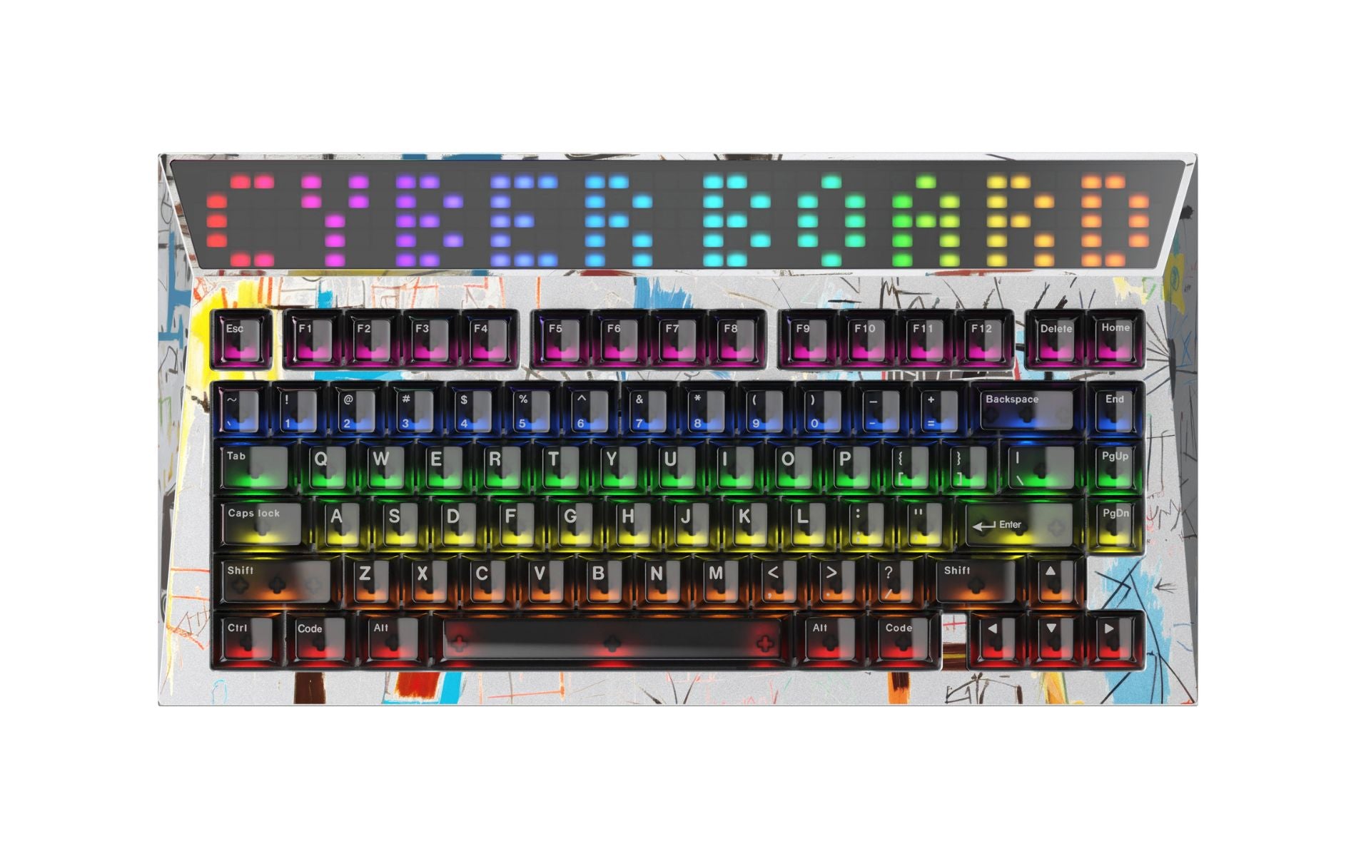 CYBERBOARD R4 Graffiti (multi-color anodizing) - Angry Miao