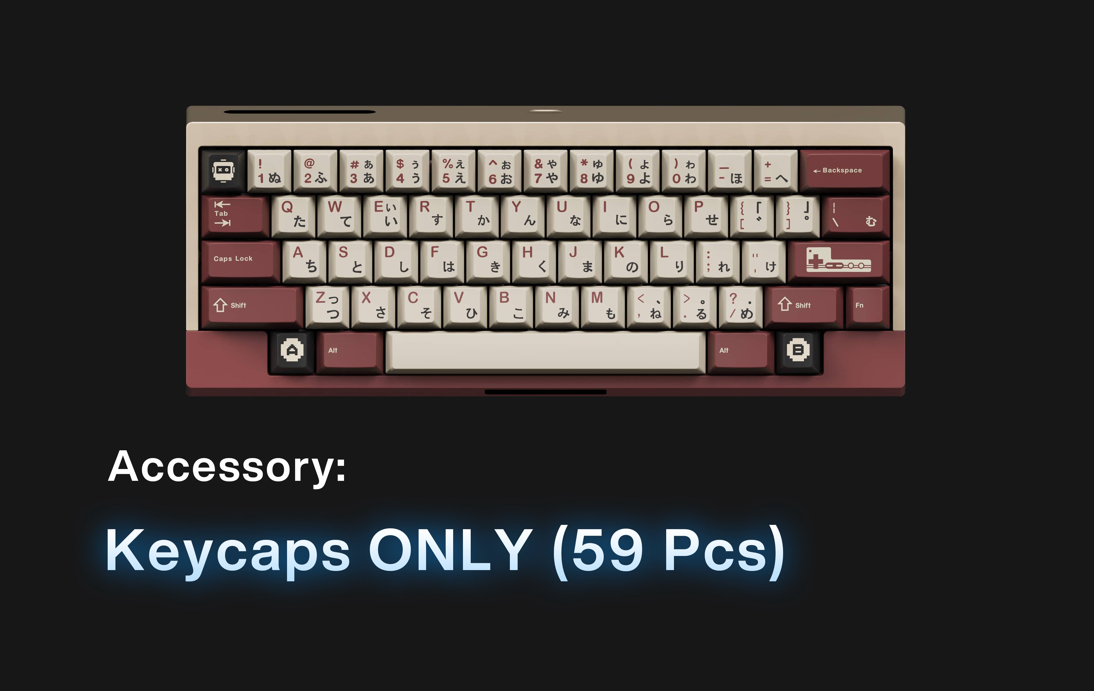 JTK Classic FC Keycap Set - Angry Miao