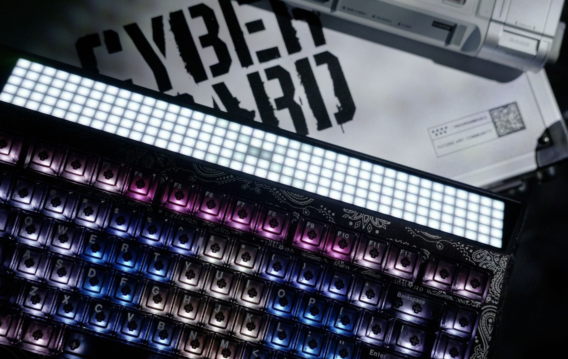CYBERBOARD R4 Graffiti (multi-color anodizing) - Angry Miao