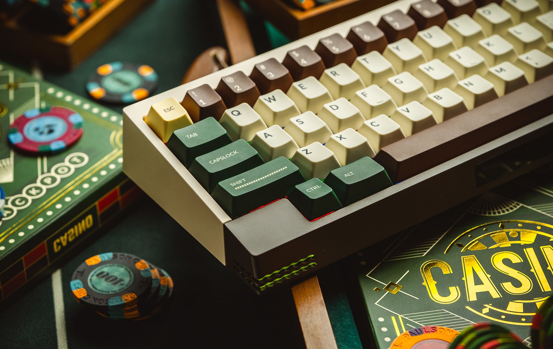 AM Compact Touch R2 Casino Bundle + TAC-P1 V2 Donut Numpad Combo - Angry Miao