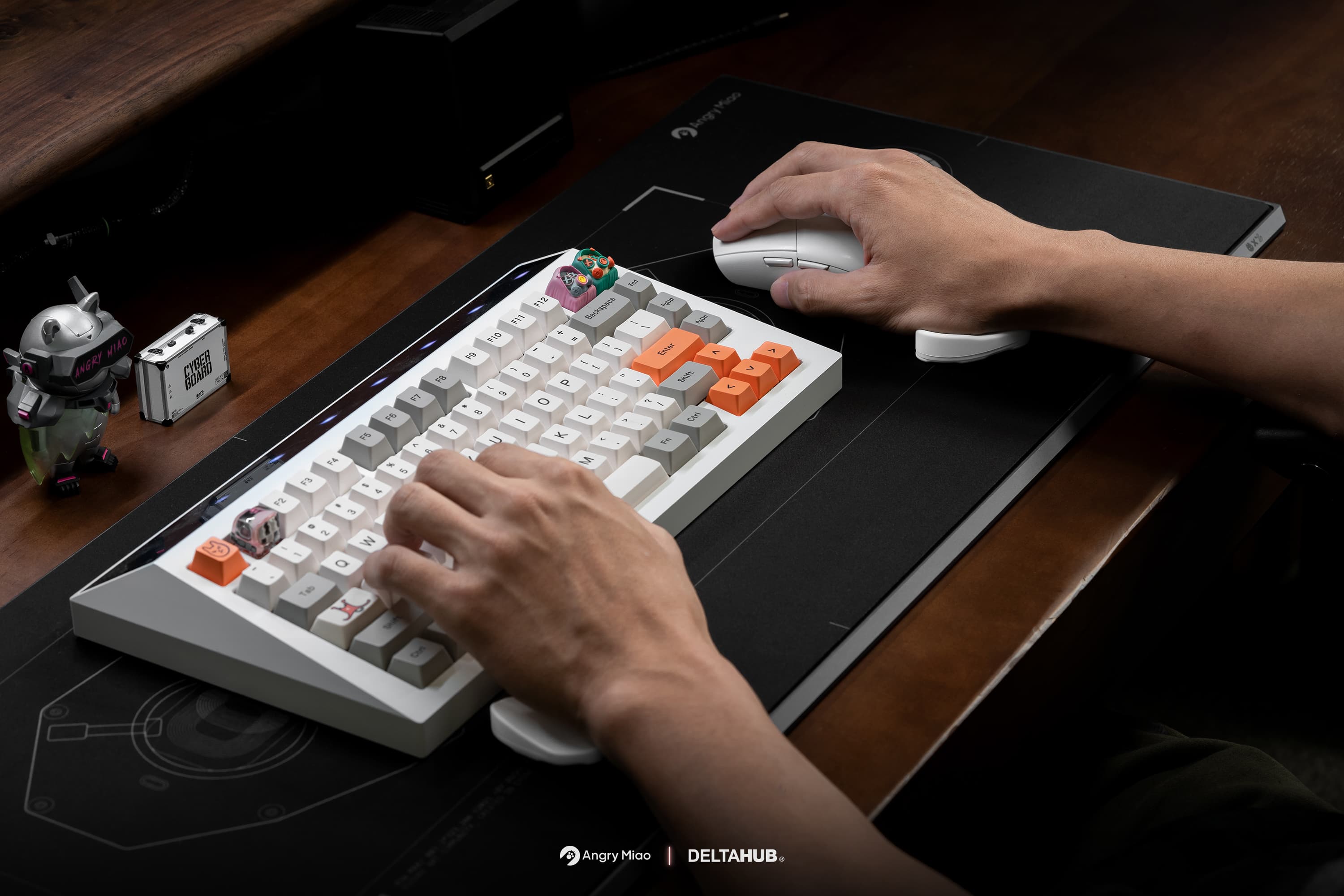Angry Miao x DeltaHub - Carpio 2.0 AM Edition Ergonomic Wrist Rest - Angry Miao
