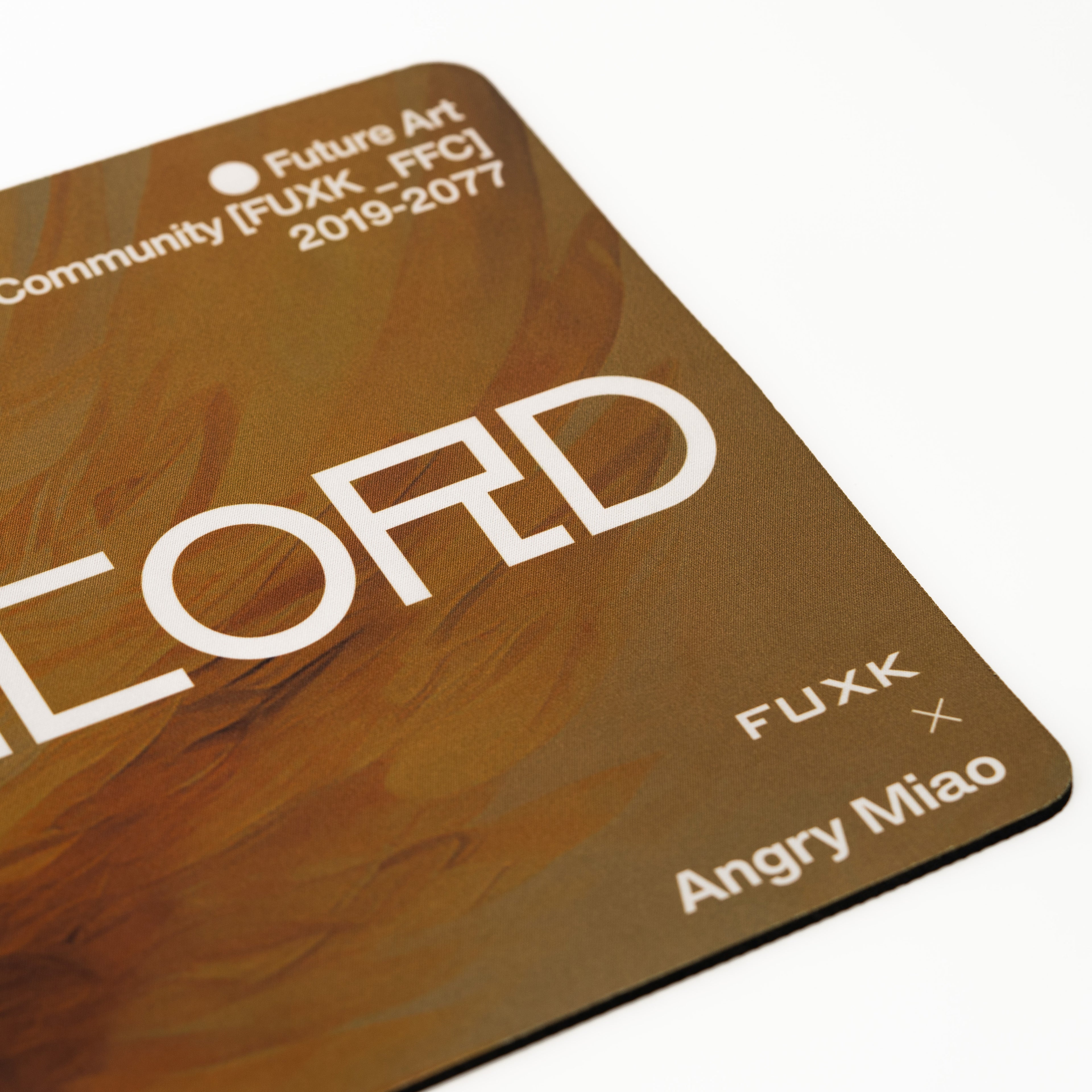 AM x FUXK GLODGARUDA Mousepad - Angry Miao