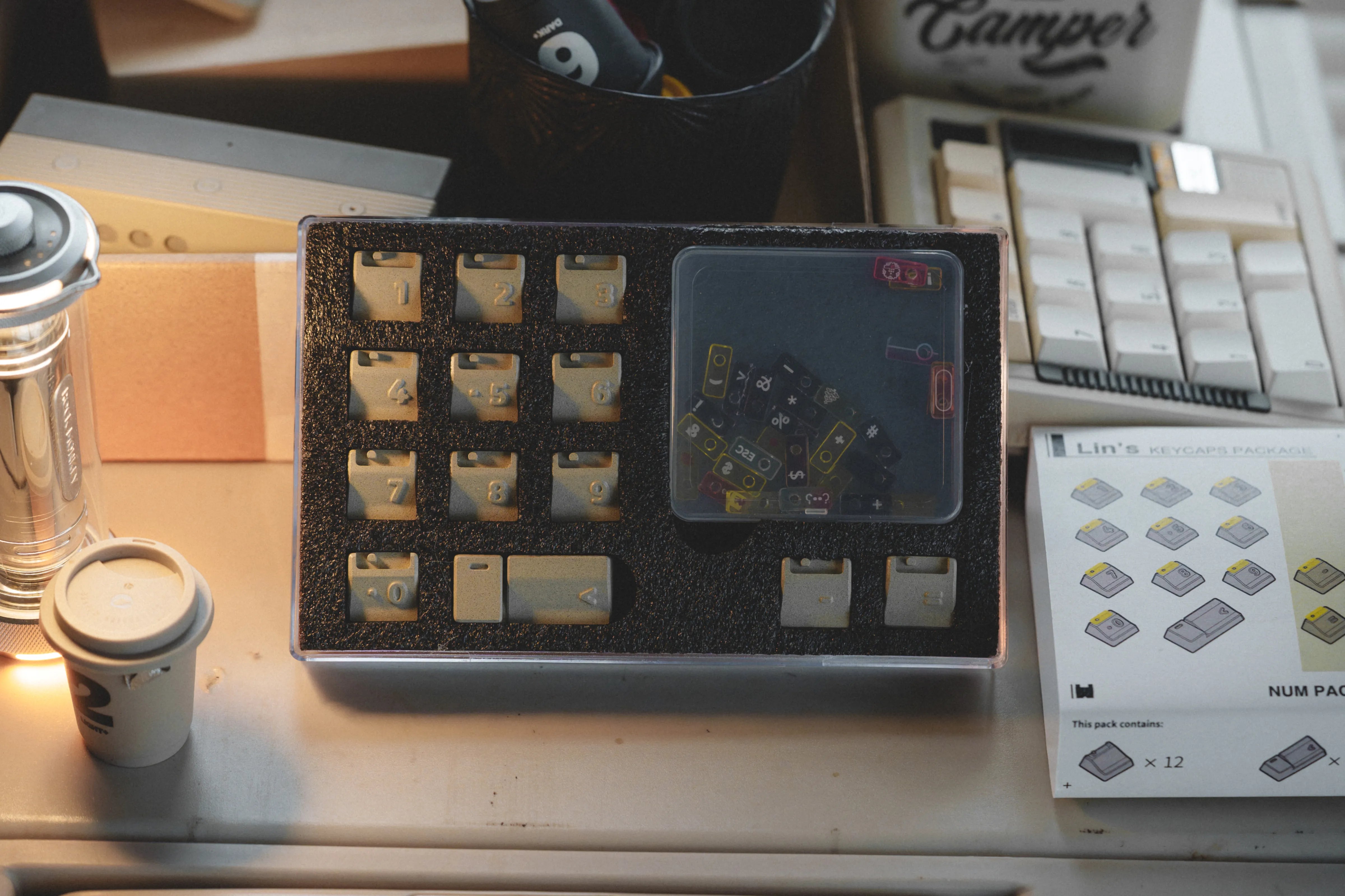 Lin's NUM KEYCAPS PACK (Pre-sale) - Angry Miao