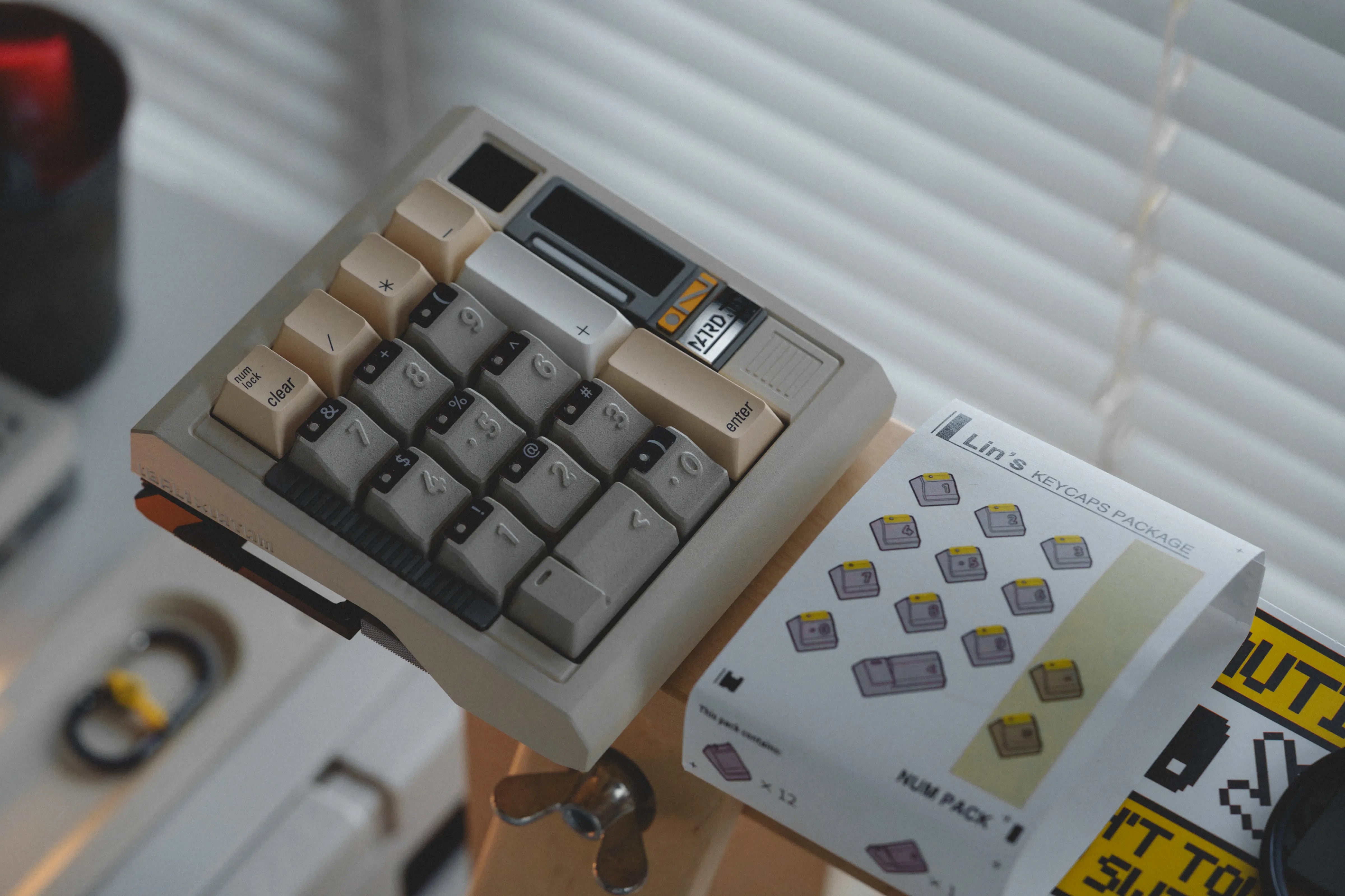 Lin's NUM KEYCAPS PACK (Pre-sale) - Angry Miao