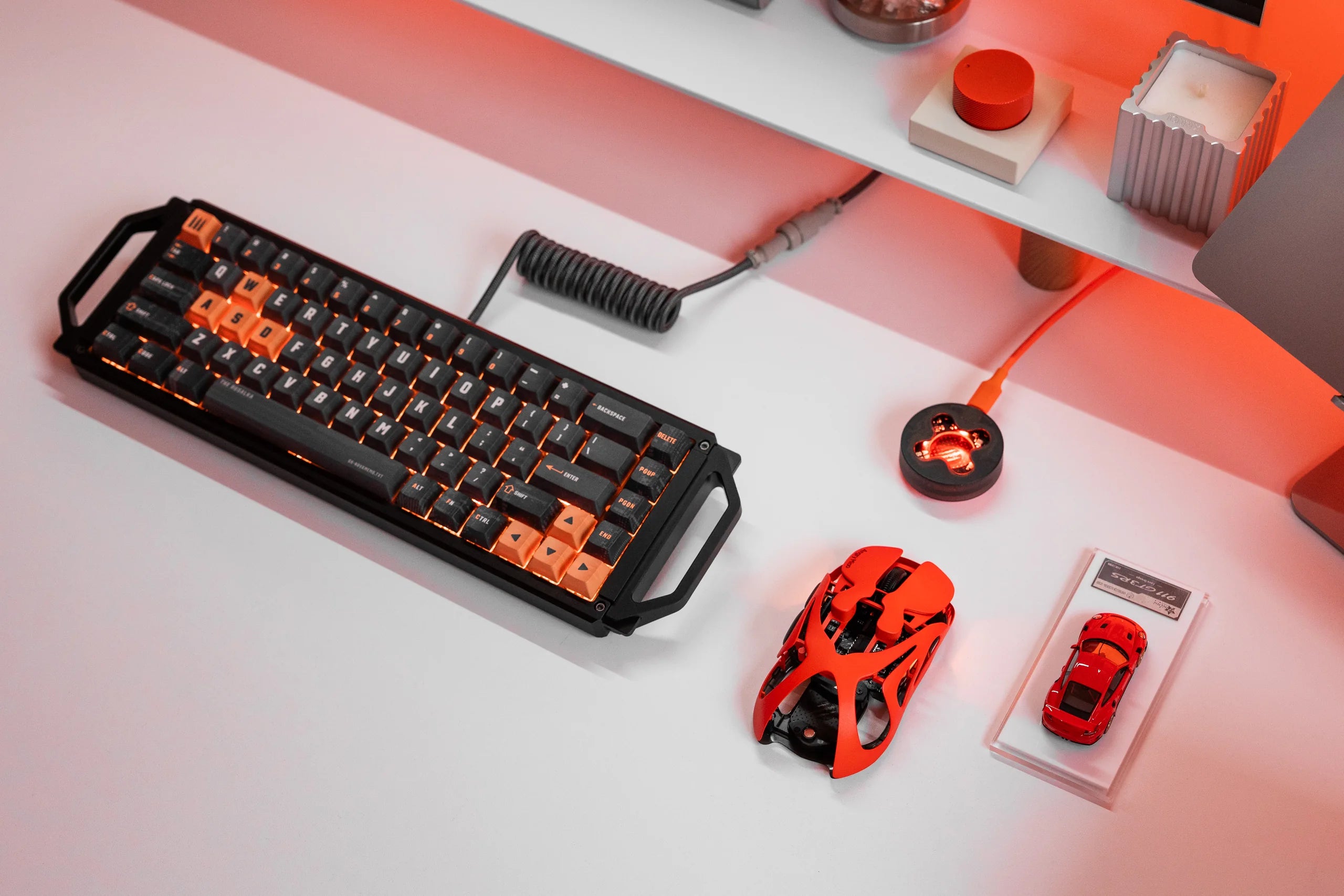 AM INFINITY MOUSE - Blaze Orange - Angry Miao
