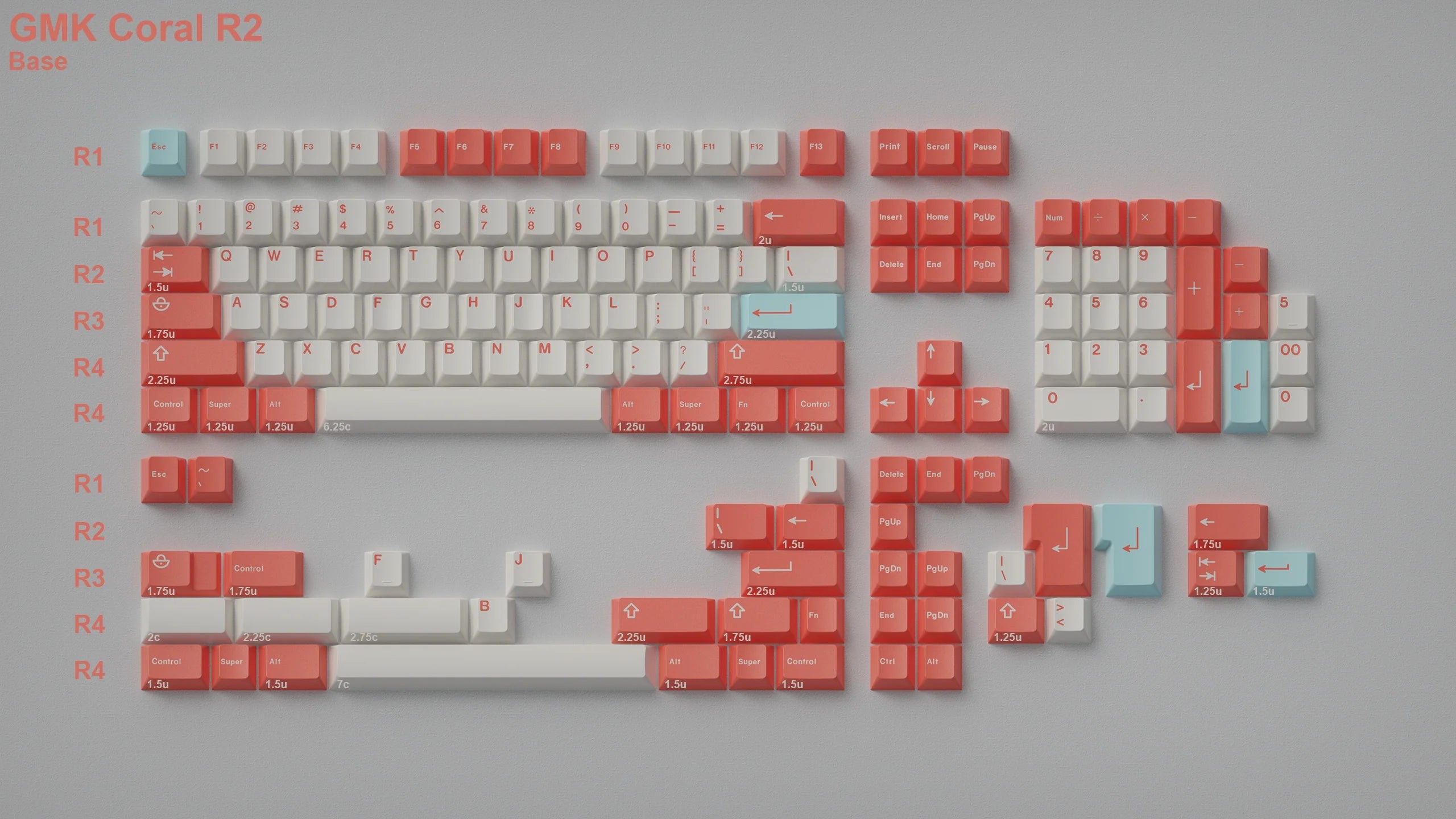 GMK Keycap Set (Backup) - Angry Miao
