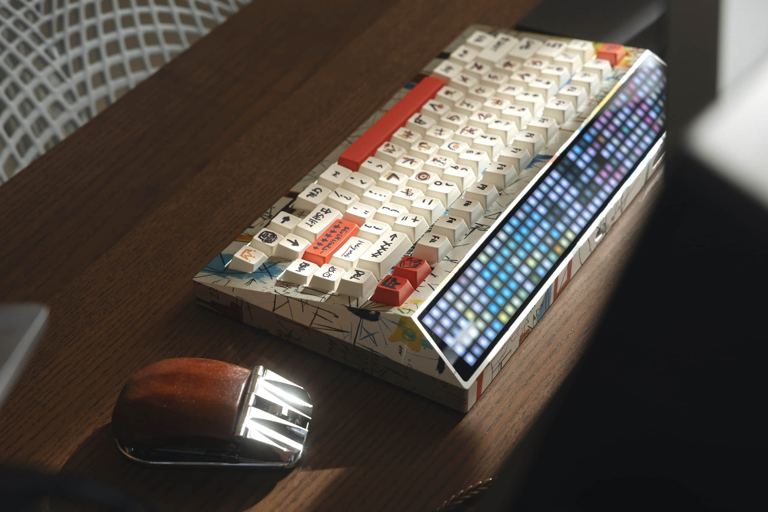 CYBERBOARD R4 Graffiti (multi-color anodizing) - Angry Miao