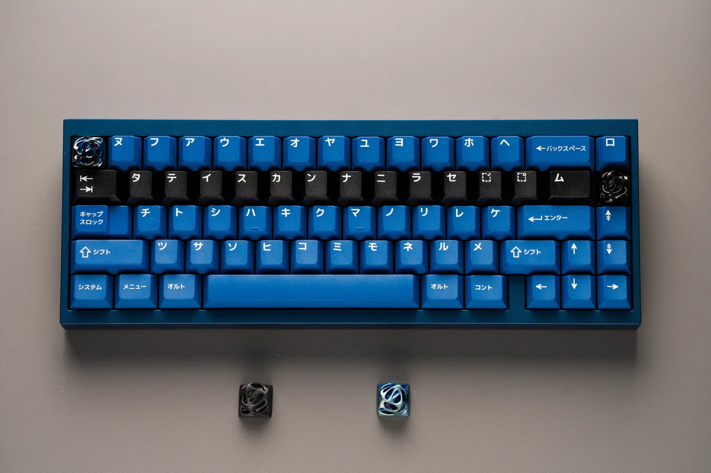 Ellipsis "Avant Silver Grind" Artisan keycap - Angry Miao