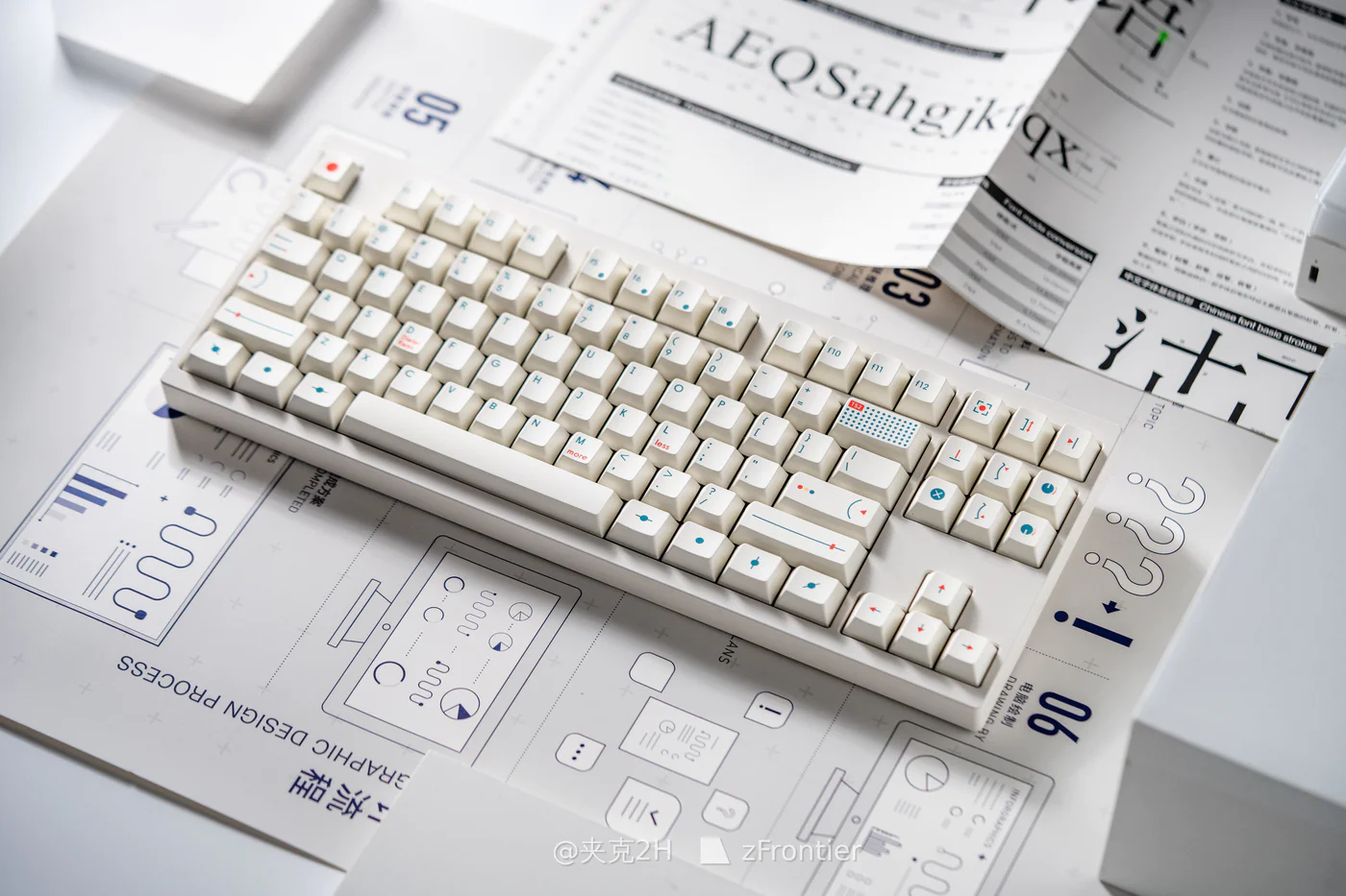 FBB T52 V1 Keycap Set - Angry Miao