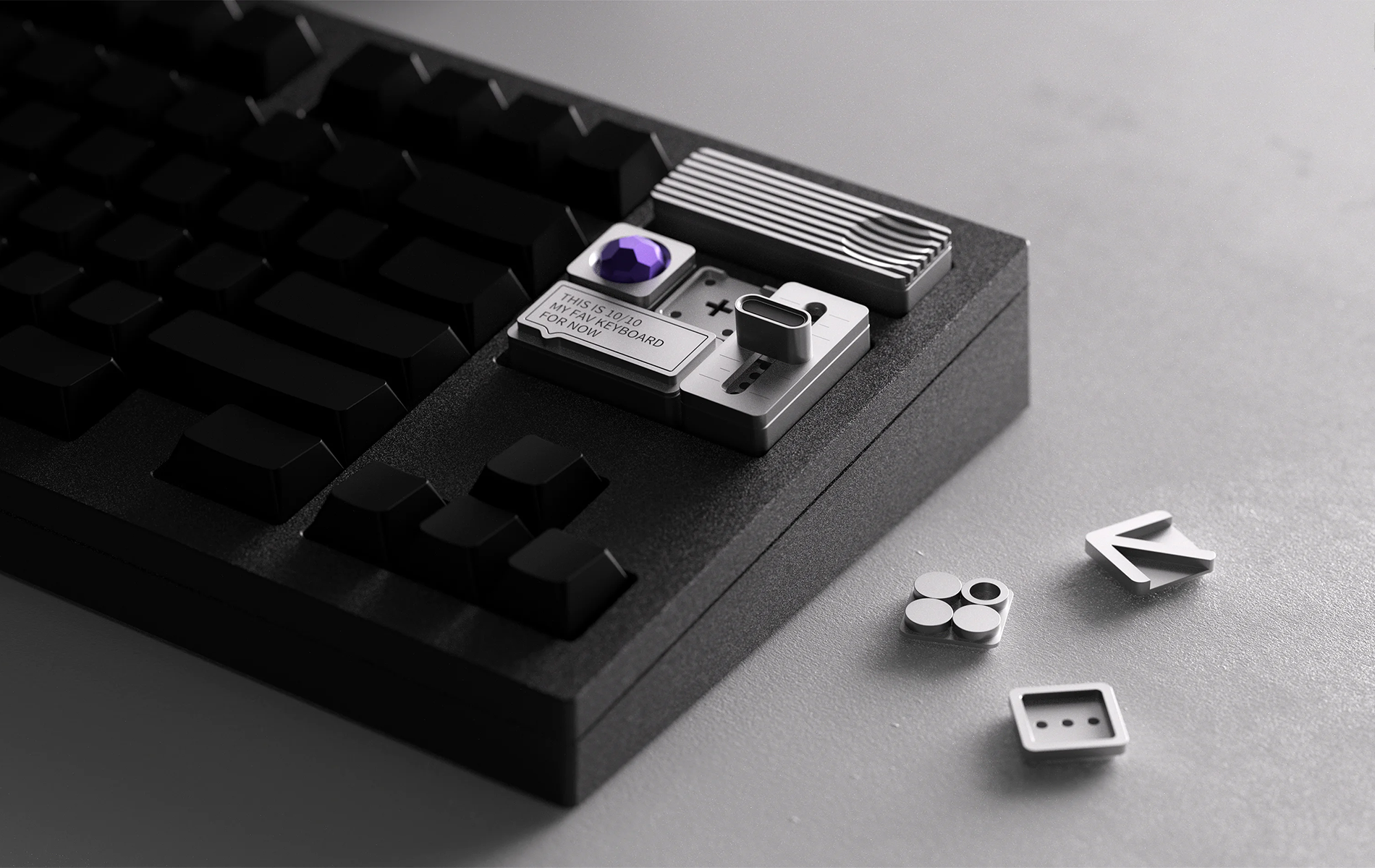 BOHEMIA LAB SH2PE Artisan Keycap - Angry Miao