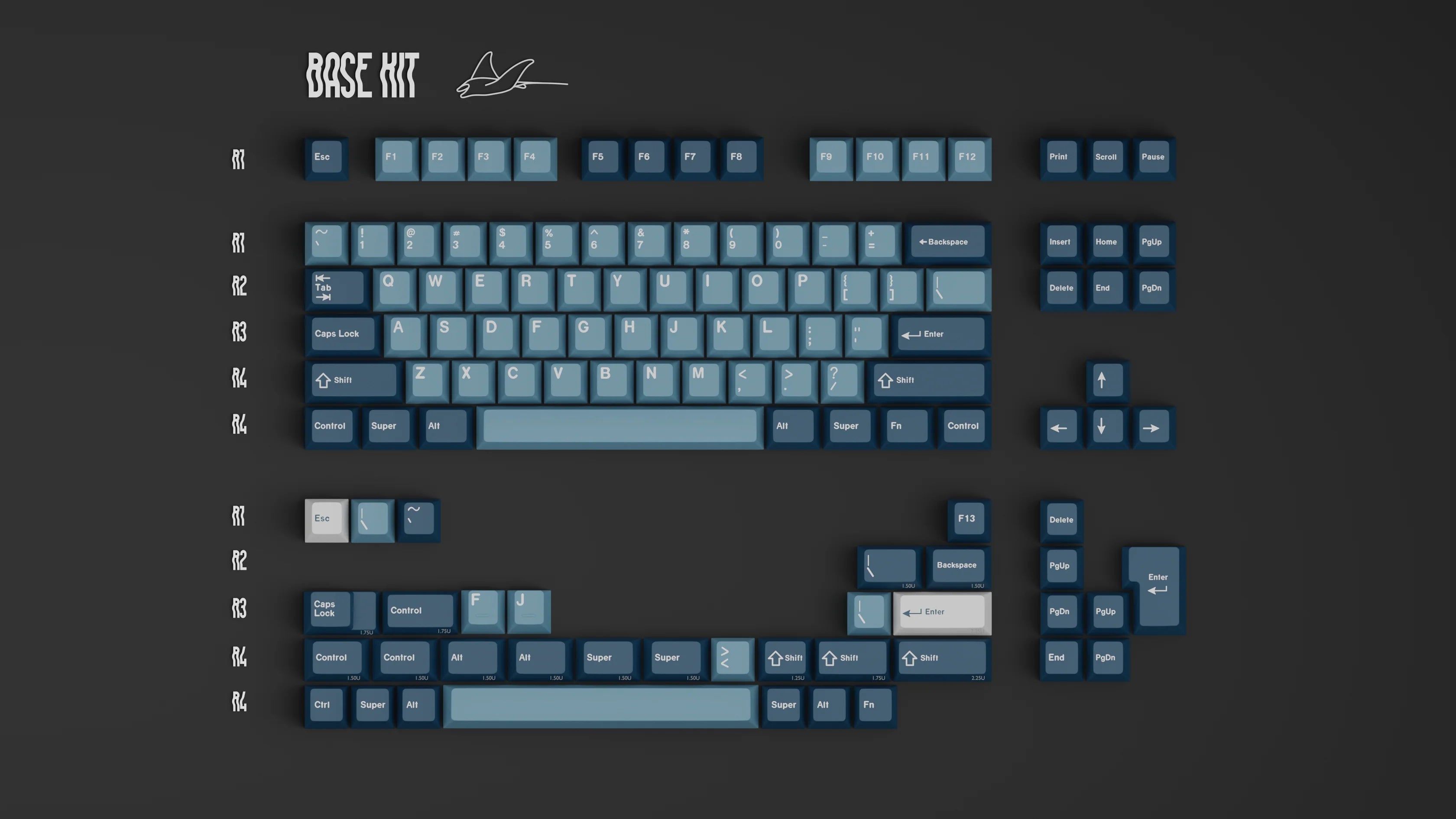 GMK Keycap Set (Backup) - Angry Miao