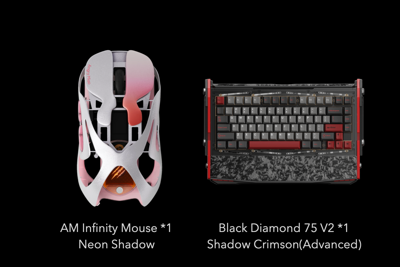 AM INFINITY MOUSE + Black Diamond 75 RT - Angry Miao