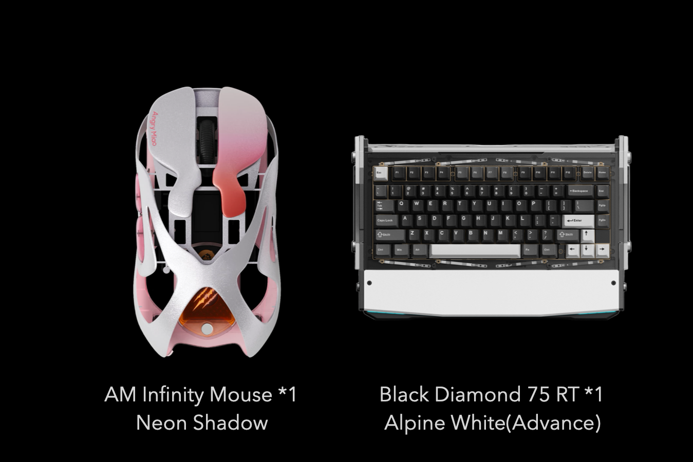 AM INFINITY MOUSE + Black Diamond 75 RT - Angry Miao