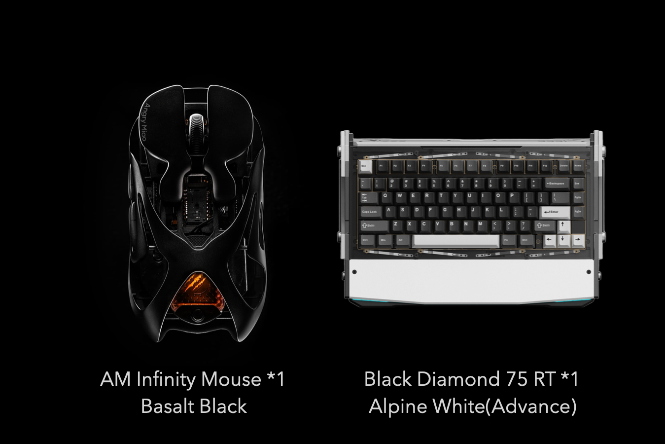 AM INFINITY MOUSE + Black Diamond 75 RT - Angry Miao