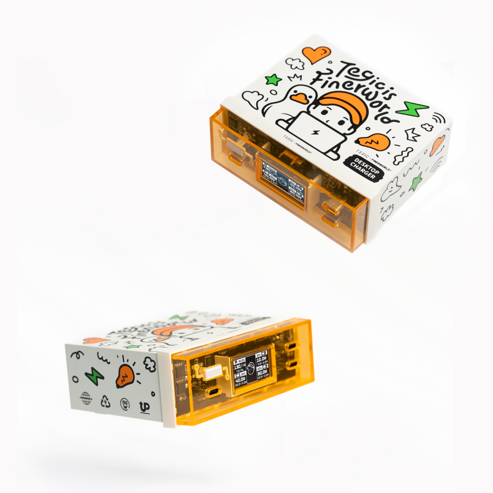 TEGIC QUICKBEE 4 Ports 130W Desktop Charging Station - Angry Miao