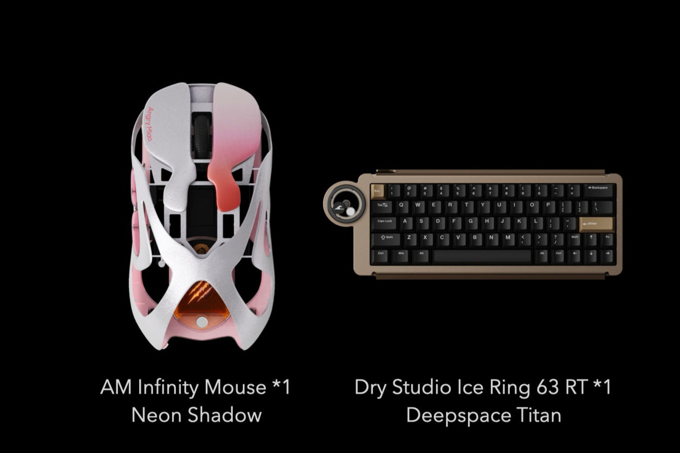 AM Infinity mouse + Ice Ring 63 RT - Angry Miao