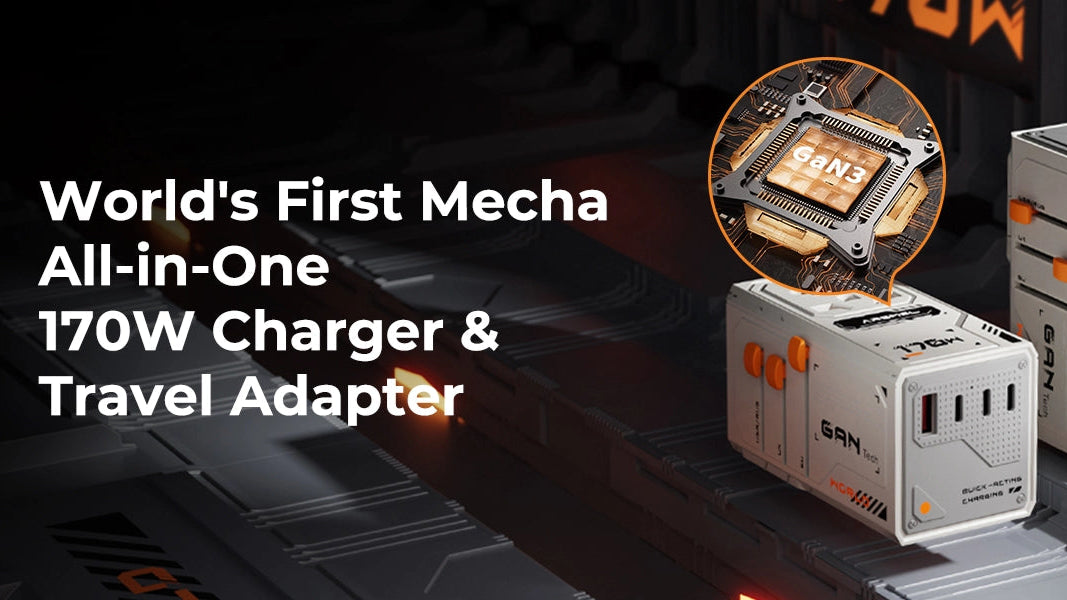 Tegic x Arsmel VisaPro 170W All-in-One Travel Adapter - Angry Miao