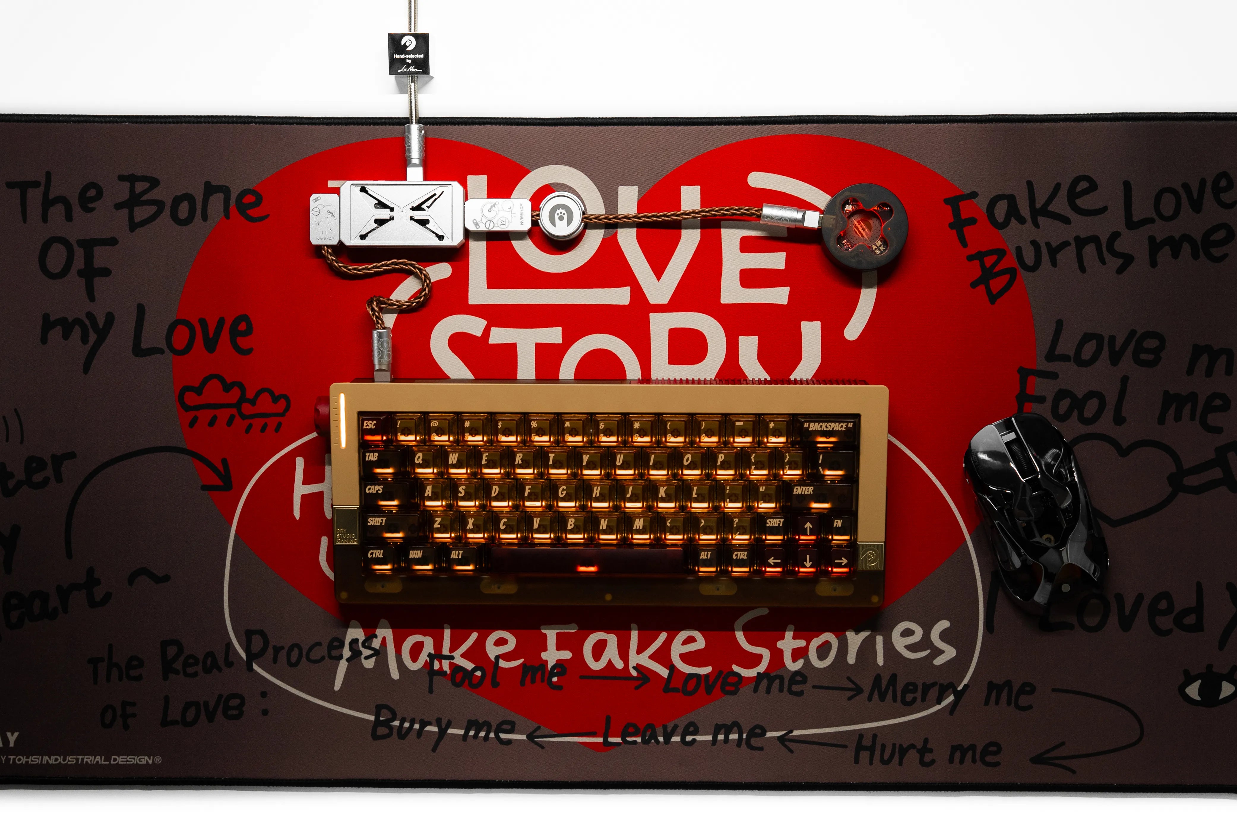 WINSHOP HUB 2 to 4 Gaming Cable for Retro 63 RT