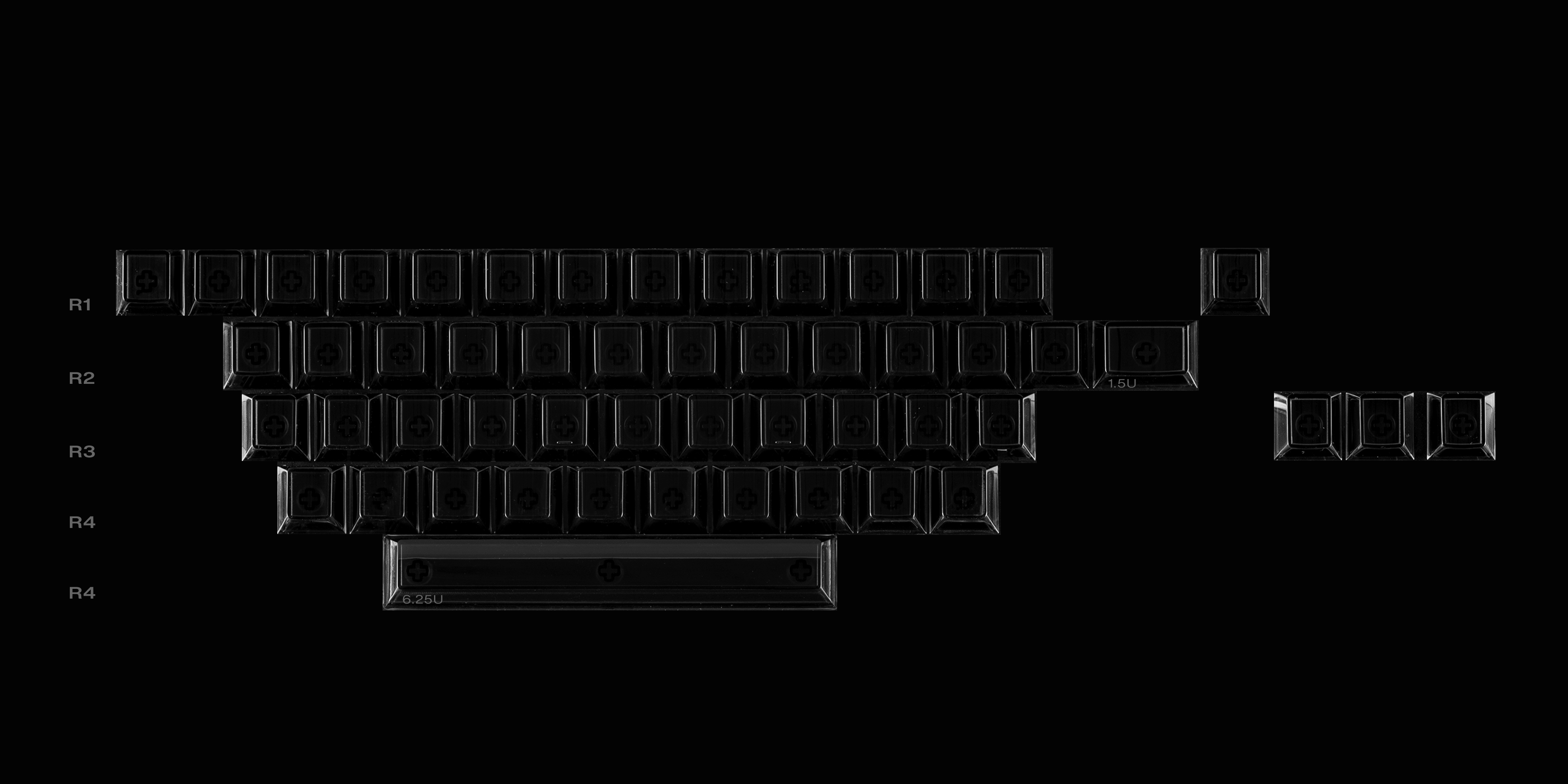 Angry Miao Glacier Keycap Set - Angry Miao