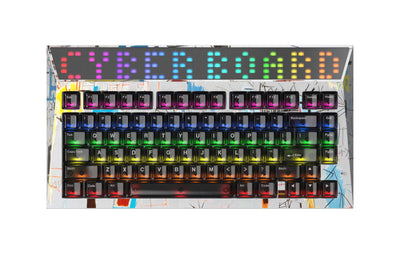 CYBERBOARD R4 Graffiti (multi-color anodizing) - Angry Miao