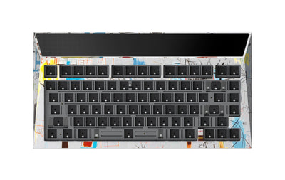 CYBERBOARD R4 Graffiti (multi-color anodizing) - Angry Miao