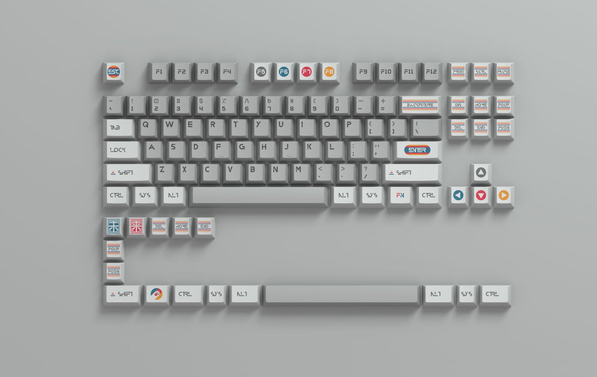 Back To The Future Keycap Set (103 keys) – Angry Miao