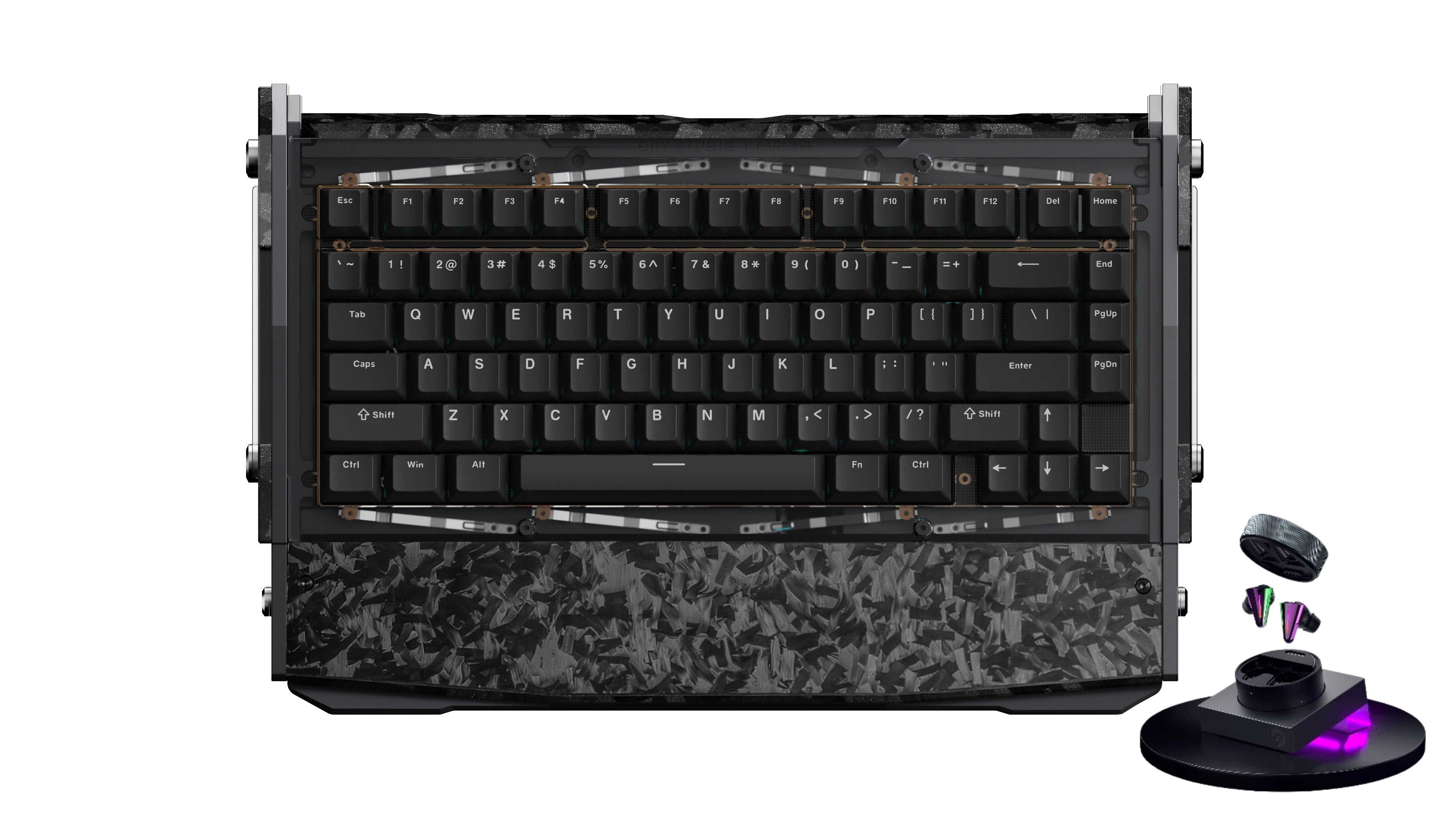 Gaming Set] Black Diamond 75 V2 + CYBERBLADE Combo – Angry Miao