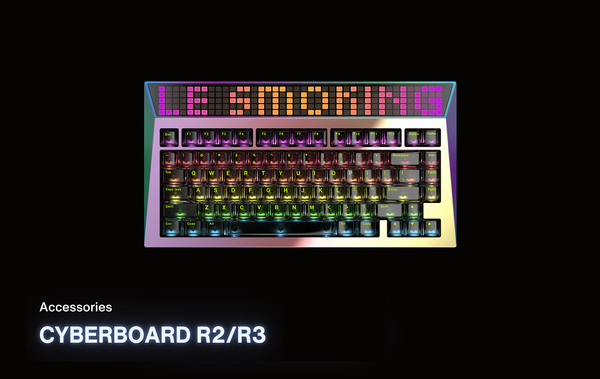 【paradizo】angrymiao Cyberboard R3 Cyberboard R3: Building My Retrofuturist Keyboard Dream