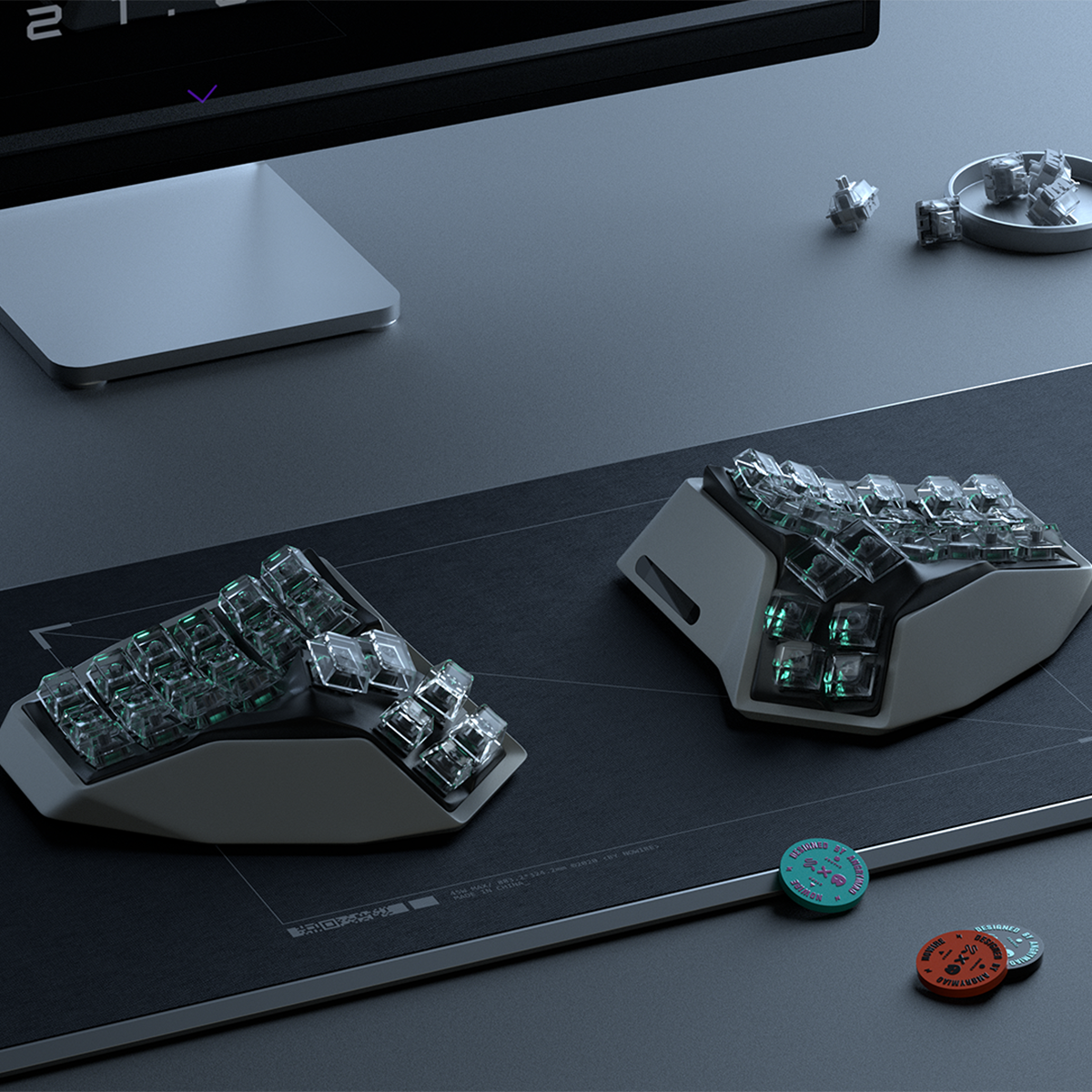 AngryMiao AM HATSU AM-05 ワイヤレスキーボード AM HATSU