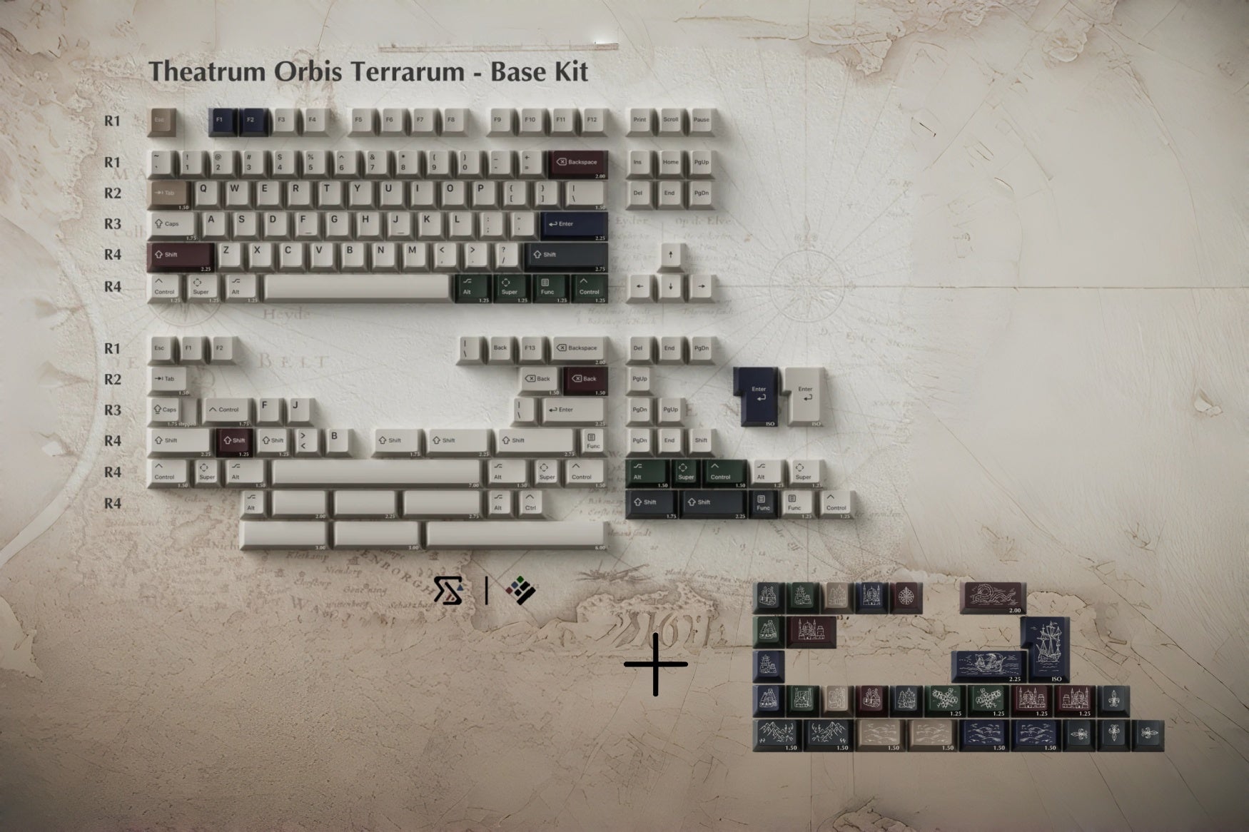 KAP T.O.T. Keycap Set  - 179 PCS (Pre-sale)