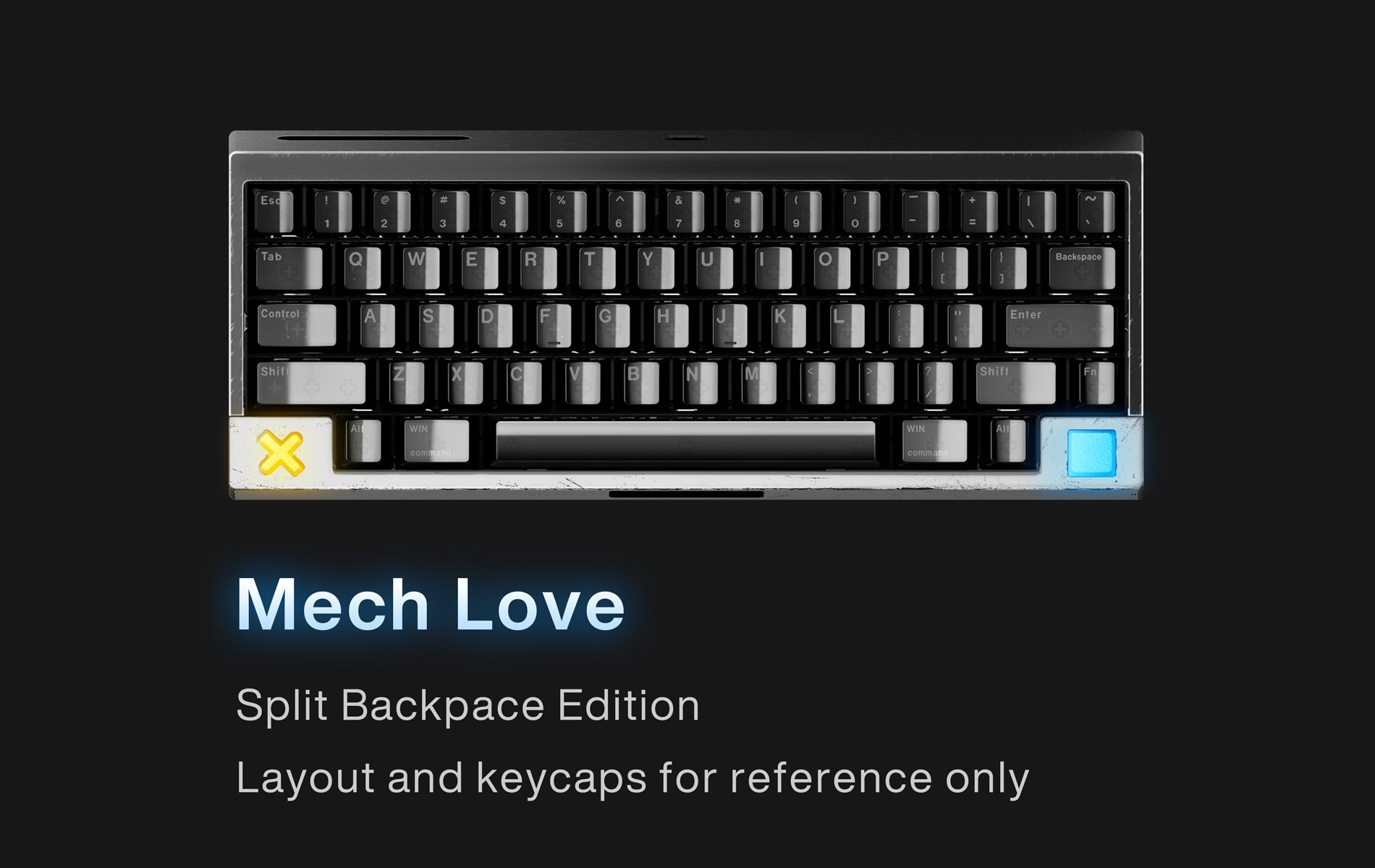 AM Compact Touch Split Backspace Edition (Base Kit) - Angry Miao