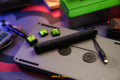 WINSHOP Coiled Aviator Cable for AM RGB 65 - Angry Miao
