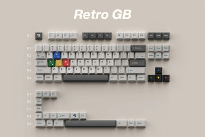 AM Retro GB Keycap Set - Gameboy Inspired - Angry Miao