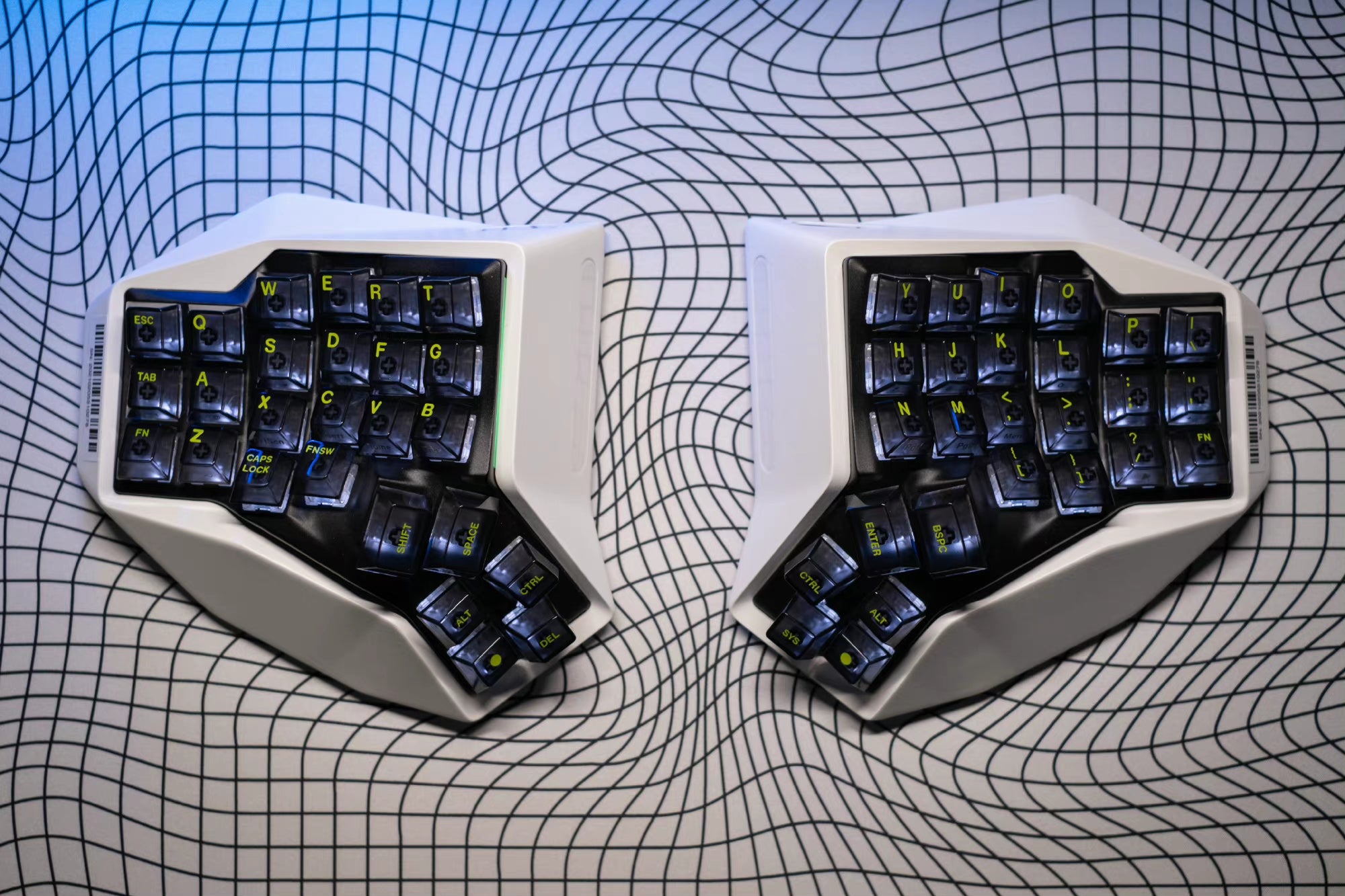 Angry Miao Dark Glacier Keycap Set