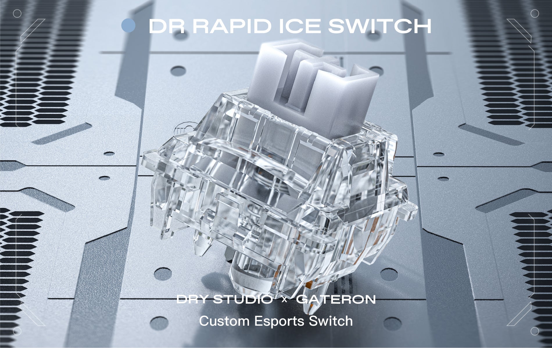 [DRY STUDIO x Gateron Custom Made] DR Rapid Ice Switch