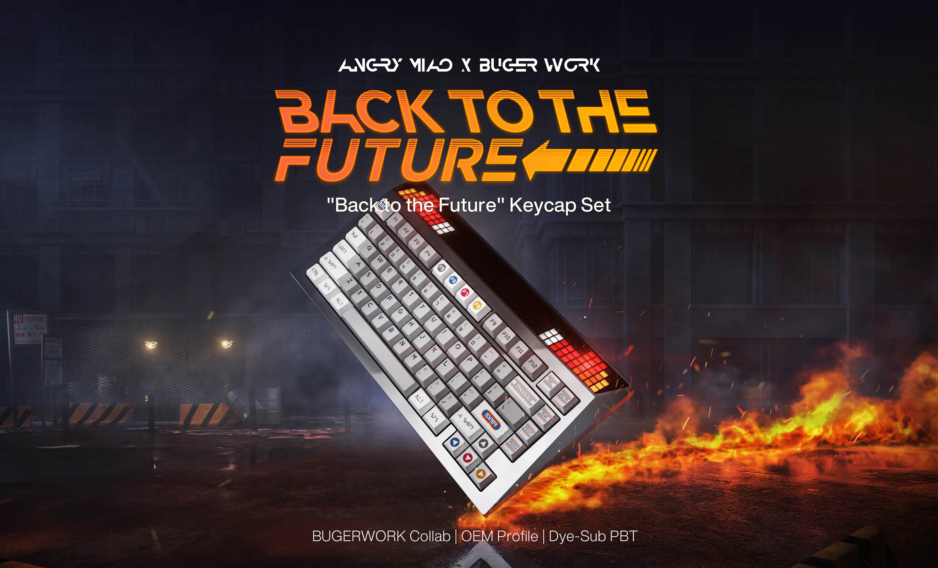 Back To The Future Keycap Set (103 keys)