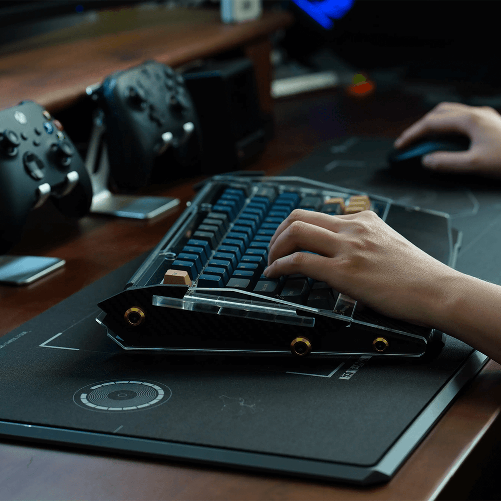 Dry Studio Black Diamond 75 Custom Gaming Keyboard