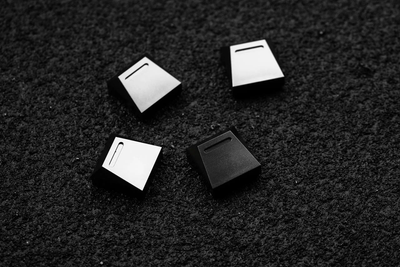 DISPACE TOUCH Graphite Gray Artisan Keycap - Angry Miao