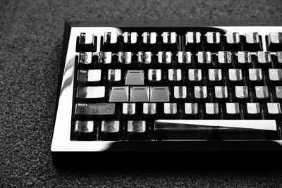 DISPACE TOUCH Graphite Gray Artisan Keycap - Angry Miao