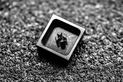 DISPACE TOUCH Graphite Gray Artisan Keycap - Angry Miao