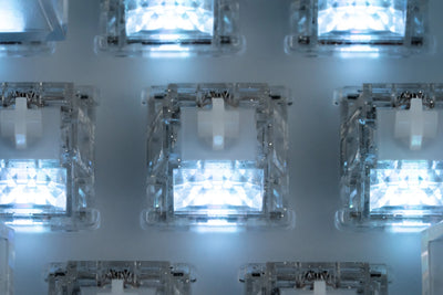 Icy Silver Pro V3 Switches (90pcs)