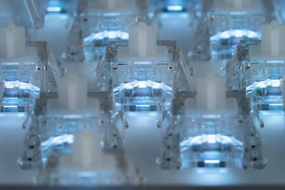 Icy Silver Pro V3 Switches (90pcs) - Angry Miao