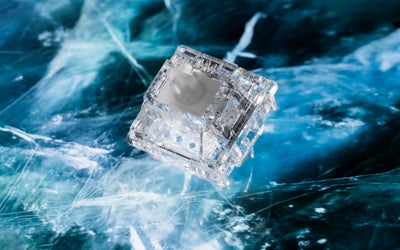 Icy Silver Pro V3 Switches (90pcs) - Angry Miao