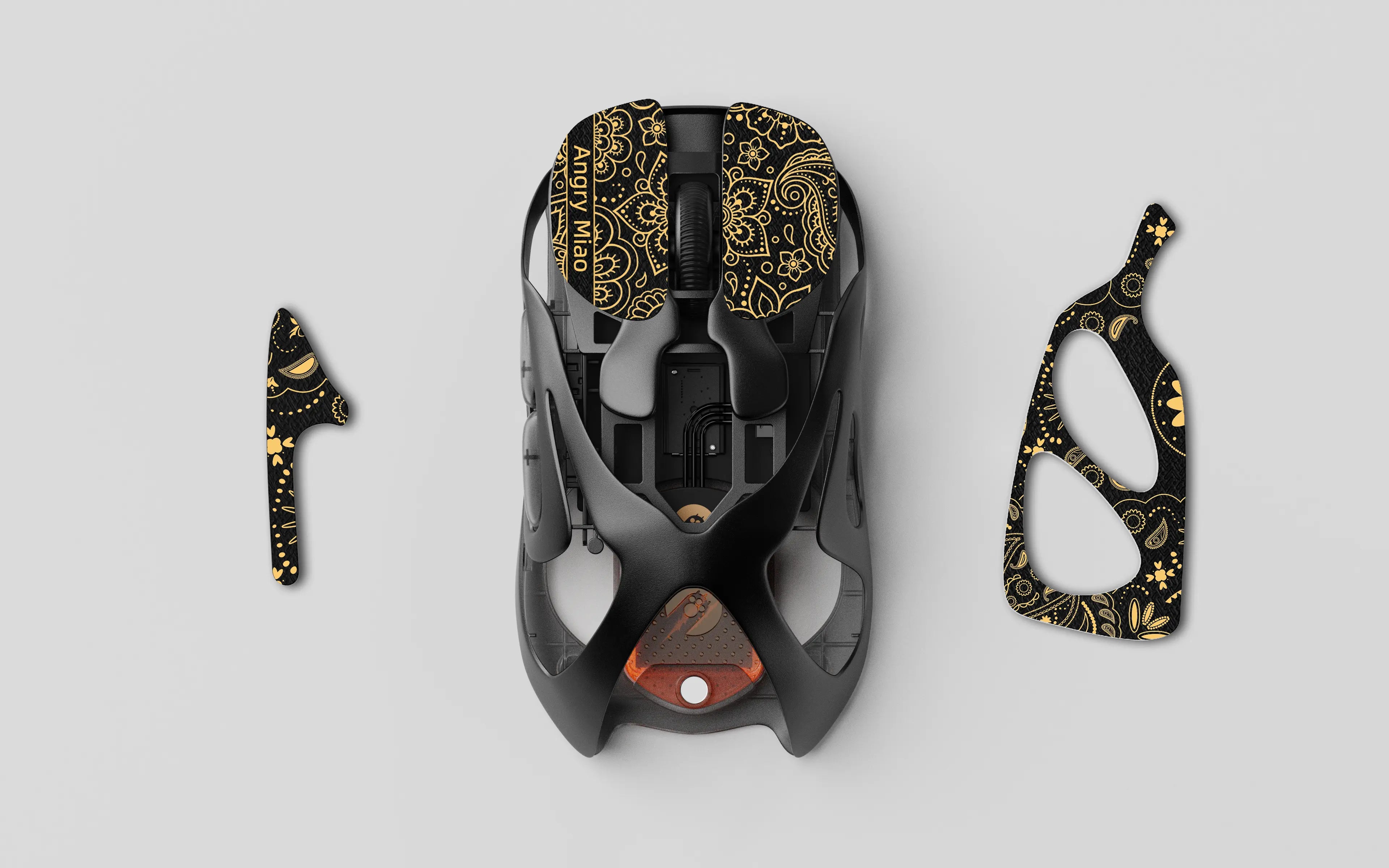 AM INFINITY MOUSE Replacement rubber foot + Anti-slip sticker