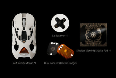 AM INFINITY MOUSE - Cloud White - Angry Miao