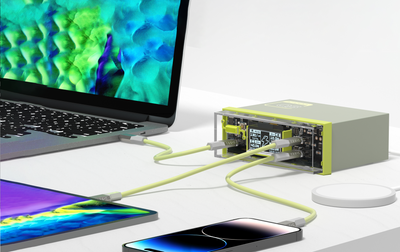 TEGIC QUICKBEE 4 Ports 130W Desktop Charging Station - Angry Miao