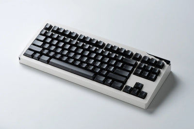 Relic80 frost keycaps full keyboard white
