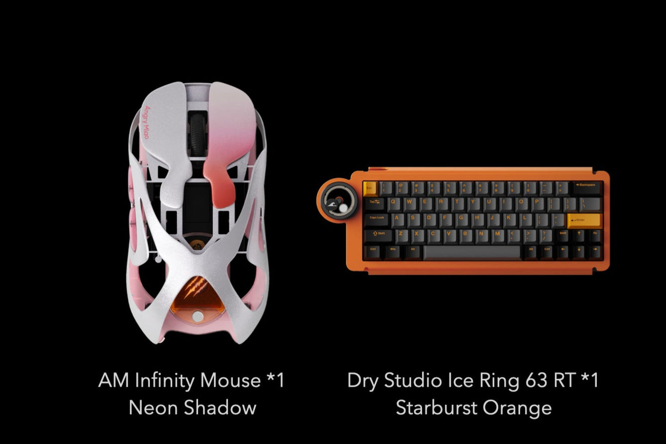 AM Infinity mouse + Ice Ring 63 RT - Angry Miao
