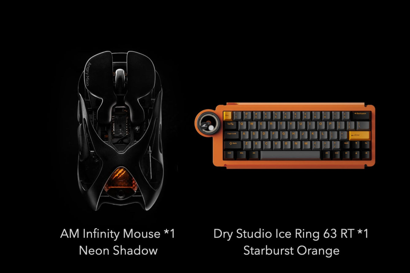 AM Infinity mouse + Ice Ring 63 RT - Angry Miao